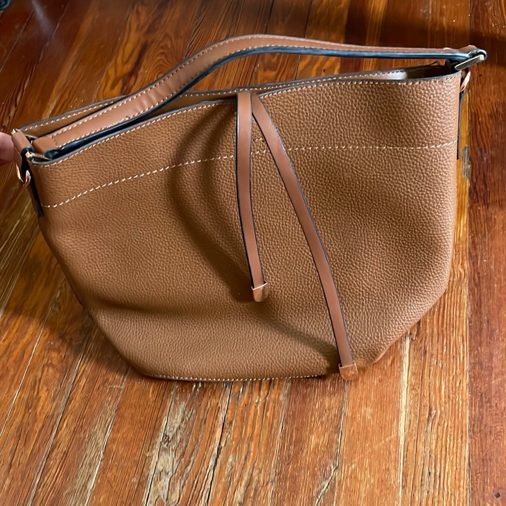 Nico & Olive medium shoulder bag in brown